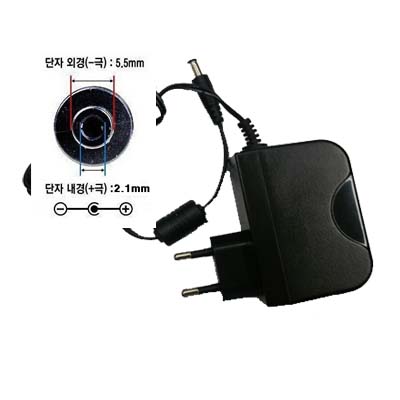 12v 2a 아답터 12v 2a adapter 직류전원장치 최저소비효율기준 만족 제품 KC인증